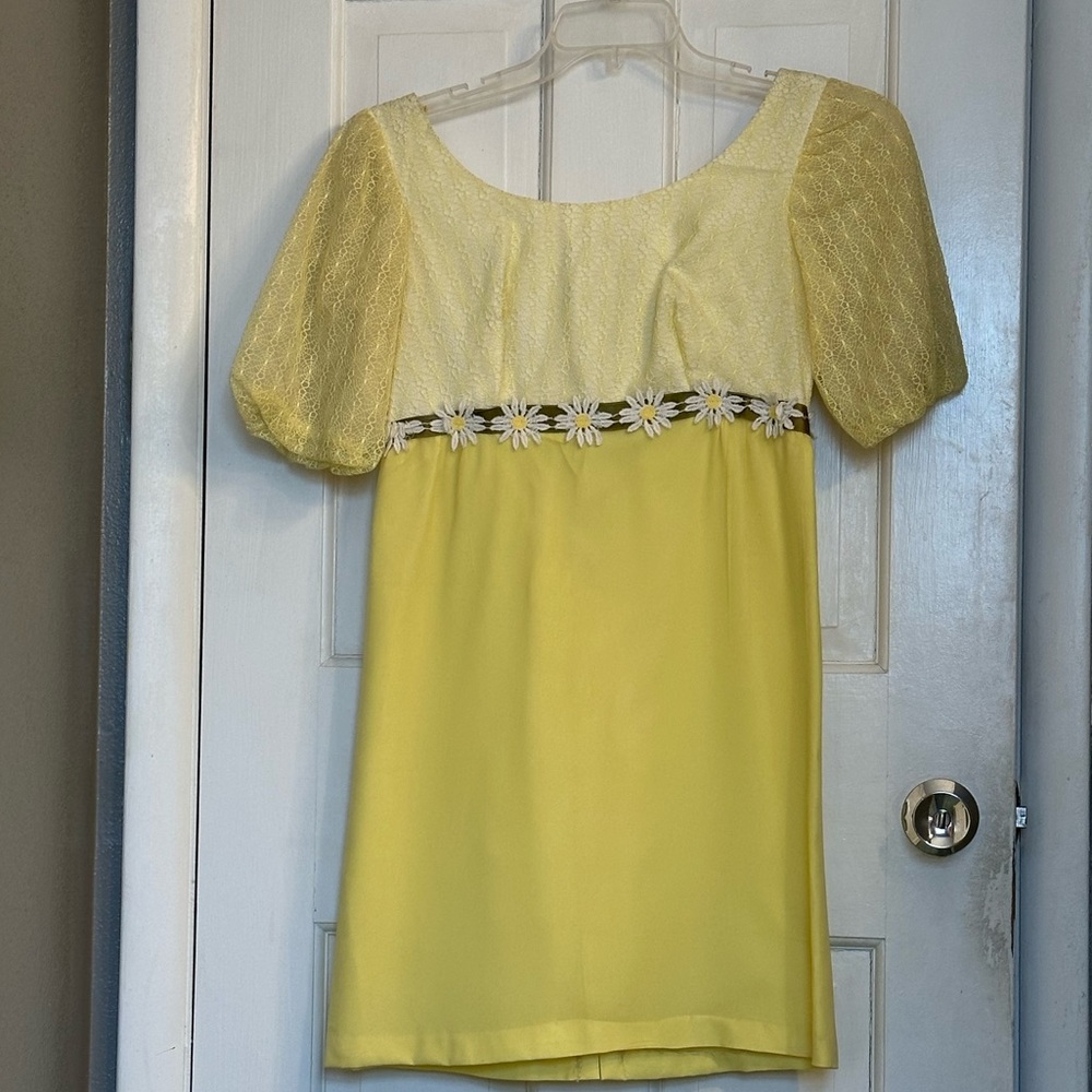 Homemade vintage mini dress